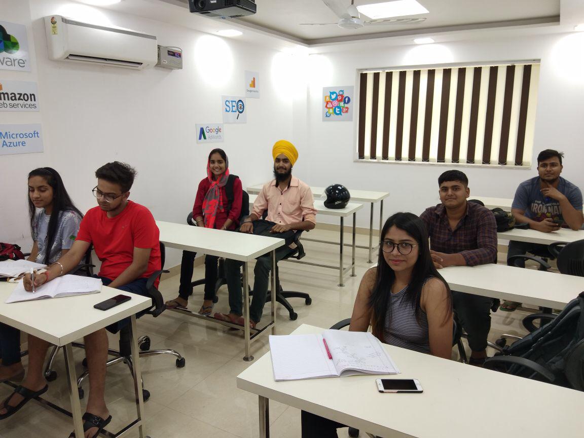 A class in session at the Rohini institute